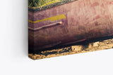 Paul Sinus Wandbild 120x80cm Karibik Paradies Strand Fischerboote Palmen Sonnenschein