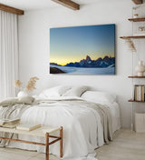 Wandbild 120x80cm Berge Patagonia Argentina Gebirge Sonnenuntergang Südamerika