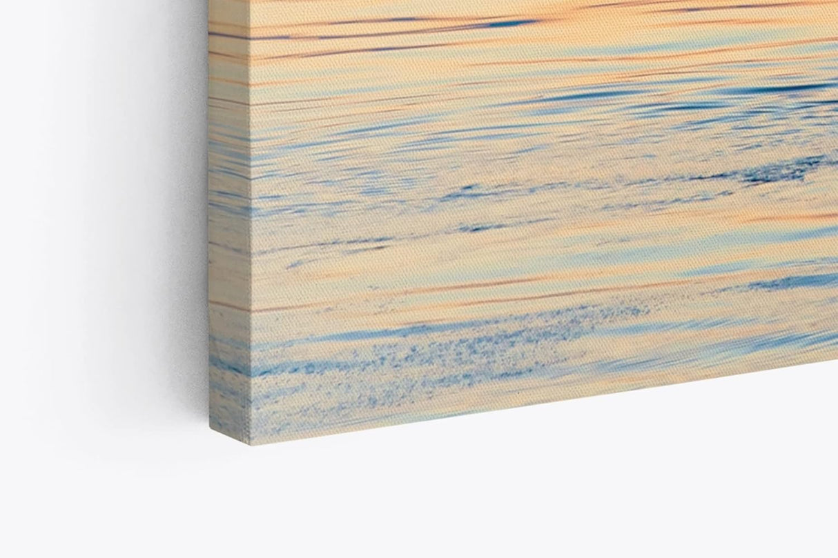 Wandbild 120x80cm Alaska Ozean Wal Walflosse Blaue Stunde Berge