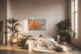 Sinus Art Wandbild 120x80cm Zarte Lilienblüte mit natürlicher Eleganz und floraler Ausdruckskraft