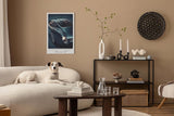 Paul Sinus Leinwandbild 40x60cm Aurelio GT – Luxus, Eleganz, Geschwindigkeit, Sportwagen, Design, Retro, Zukunft, Stil, Automobil, Exklusivität