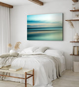 Paul Sinus Wandbild 120x80cm Horizont Meer Himmel Abstrakt Kunstvoll Minimal