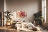 Sinus Art Wandbild 120x80cm Ästhetisches Rosenmotiv mit romantischer Ausstrahlung und Tiefe