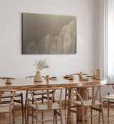 Wandbild 120x80cm Abstrakte Kunst Blüten Blütenblätter Braun Modern