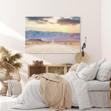 Paul Sinus Wandbild 120x80cm Namibia Afrika Wüstenlandschaft Straße Berge