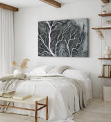 Paul Sinus Wandbild 120x80cm Luftaufnahme Flussadern Erde Kunstvoll Vogelperspektive