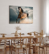 Paul Sinus Wandbild 120x80cm Pferd Wildpferd Mustang Tierfotografie Wildnis
