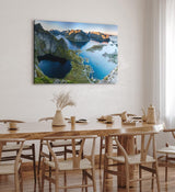 Paul Sinus Wandbild 120x80cm Lofoten Norwegen Inseln Meer Berge Natur
