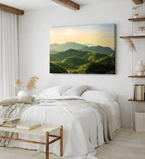 Wandbild 120x80cm Thailand Thong Pha Phum Gebirge Berge Berglandschaft