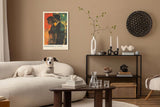 Paul Sinus Leinwandbild 60x90cm Leinwandbild Whispers of Love romantische Kunst intime Eleganz stilvolle Ästhetik abstrakte Silhouetten