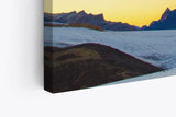 Wandbild 120x80cm Berge Patagonia Argentina Gebirge Sonnenuntergang Südamerika