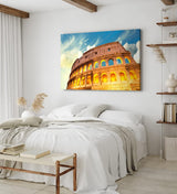 Paul Sinus Wandbild 120x80cm Rom Kollusion Römer Italien Gladiatoren Antik