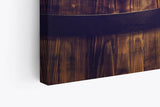 Paul Sinus Wandbild 120x80cm Wein Weintrauben Toskana Landschaft Weinfass