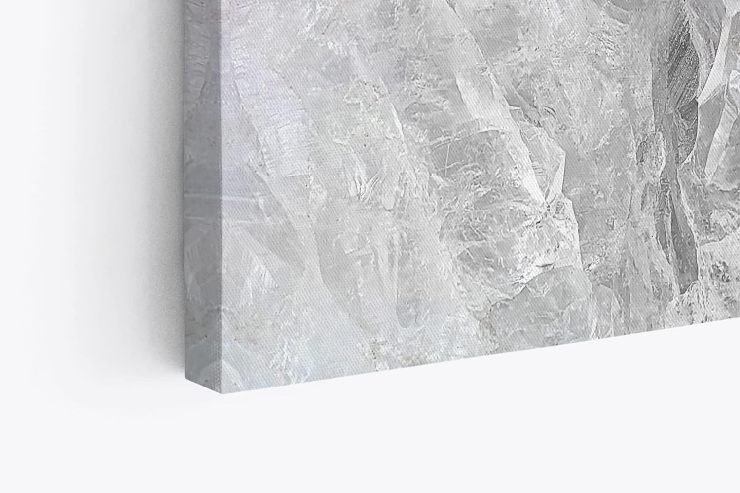 Paul Sinus Wandbild 120x80cm Kristalle Rosa Violett Fotokunst Nahaufnahme Kunstvoll