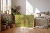 Sinus Art Wandbild 120x80cm Die feinen braunen Linien wirken wie gezeichnet und geben dem Bild eine natürliche Dynamik