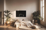 Sinus Art Wandbild 120x80cm Eleganter Oldtimer im minimalistischen Lichtspiel – Symbol für Zeitlosigkeit und Stil