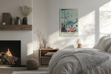 Paul Sinus Leinwandbild 60x90cm Leinwandbild Matterhorn Alpenpanorama luxuriöse Eleganz stilvolle Berglandschaft Retro Ästhetik exklusiver Genuss