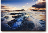 Sinus Art Wandbild 120x80cm Die karge Erdstruktur und das Lichtspiel erzeugen eine faszinierende Atmosphäre