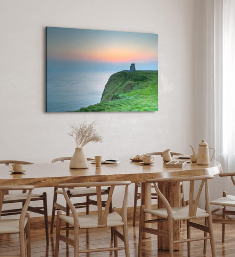 Paul Sinus Wandbild 120x80cm Cliffs of Moher Irland Klippen Meer Küste Wachturm
