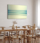 Wandbild 120x80cm Horizont Meer Abstrakt Pastelltöne Kunstvoll Dekorativ