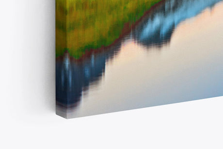 Paul Sinus Wandbild 120x80cm Bachalpsee Schweiz Alpensee See Landschaft Berggipfel