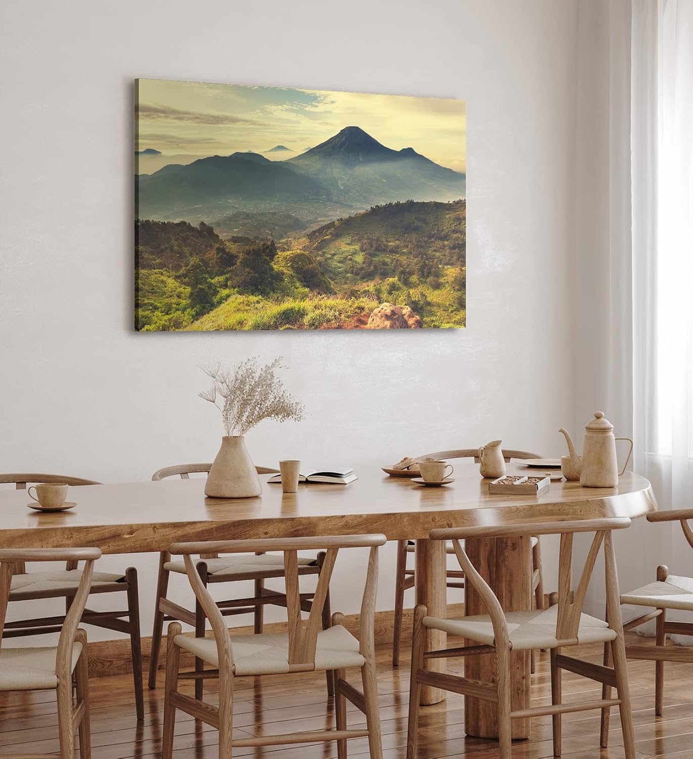 Paul Sinus Wandbild 120x80cm Berglandschaft Berge Gebirge Natur Landschaftsbild