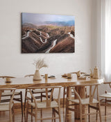 Paul Sinus Wandbild 120x80cm Atlasgebirge Marokko Berge Bergstraße Berglandschaft
