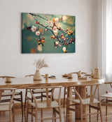 Paul Sinus Wandbild 120x80cm Kirschblüten Frühling Ast Zweig Baumblüten Blüten