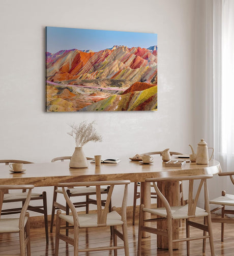 Paul Sinus Wandbild 120x80cm Zhangye National Geopark China Felslandschaft Berge