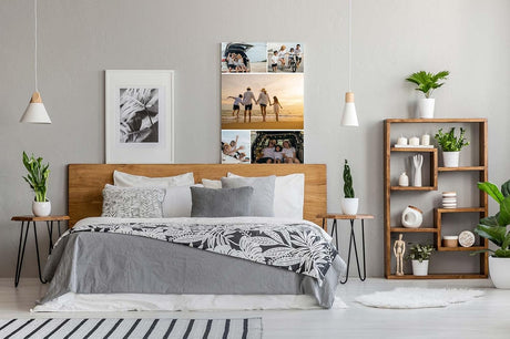 Paul Sinus Leinwandbild - SOFORT ONLINE Upload -Collage selbstgestalten, individuelles Bild Personalisieren Sie Ihre Fotos auf Leinwand - in verschiedenen Größen