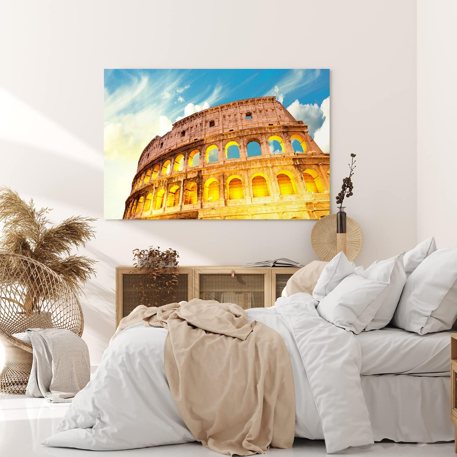 Paul Sinus Wandbild 120x80cm Rom Kollusion Römer Italien Gladiatoren Antik