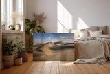 Sinus Art Wandbild 120x80cm Geschwungene Dünen mit feinem Schattenverlauf – minimalistische Naturkraft pur
