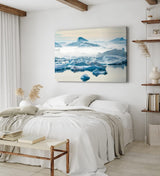 Paul Sinus Wandbild 120x80cm Antarktis Eisberge Meer Schnee Weiß Südpol