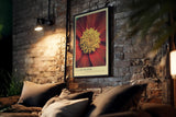 Paul Sinus Kunstdruck 40x60cm Flame Bloom – Sommerliche Blütenkraft in Nahaufnahme