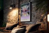 Paul Sinus Kunstdruck 40x60cm Lotus Blume Wasser Spiegelung Ruhe Zen Meditativ Lotus Reflection