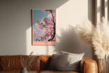 Paul Sinus Wandbild in 40x60cm Sakura Moment – zarte Kirschblüten im warmen Licht vor sanftem Himmel