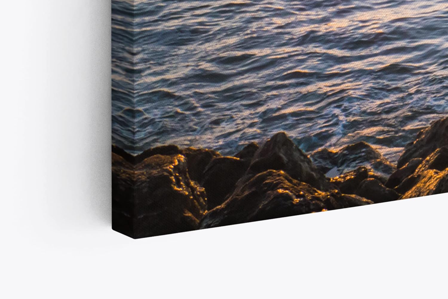 Paul Sinus Wandbild 120x80cm Sonnenuntergang Horizont Ozean Meer Abendröte