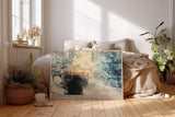 Paul Sinus Wandbild 120x80cm Kaffee Tasse Morgenstimmung Kunst LeinWandbild 120x80cm Stillleben Wanddekoration