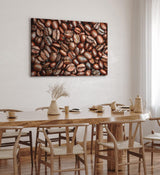 Paul Sinus Wandbild 120x80cm Kaffee Kaffeebohnen Braun Nahaufnahme Küche