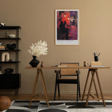 Paul Sinus Leinwandbild 40x60cm – Ausdrucksvolle Bar-Szene mit impressionistischer, romantischer Atmosphäre