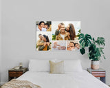 Paul Sinus Leinwandbild Collage - SOFORT ONLINE Upload - individuelles Bild Personalisieren Sie Ihre Fotos auf Leinwand - In verschiedenen Größen wählen