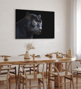 Paul Sinus Wandbild 120x80cm Schwarzen Panther Schwarz Raubkatze Leopard Jaguar