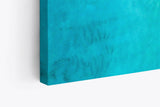 Paul Sinus Wandbild 120x80cm Luftaufnahme Strand Blau Meer Wellen Vogelperspektive