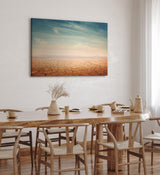 Paul Sinus Wandbild 120x80cm Wüste Berge Horizont Himmel Erde Fotokunst