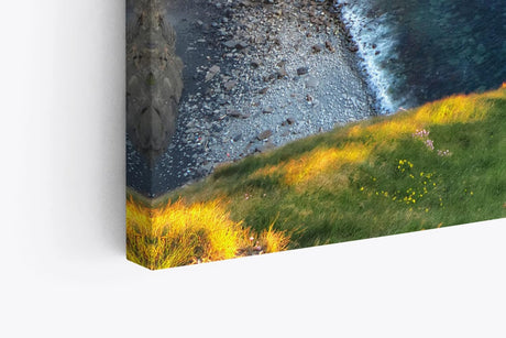 Paul Sinus Wandbild 120x80cm Cliffs of Moher Irland Klippen Meer Küste Sonnenuntergang