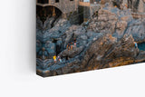 Paul Sinus Wandbild 120x80cm Cinque de Terre Italien Küstenstadt Klippe Mittelmeer