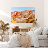 Paul Sinus Wandbild 120x80cm Zhangye National Geopark China Felslandschaft Berge