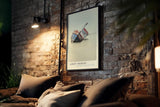 Paul Sinus Kunstdruck 40x60cm Adrift Memory mit gestrandeten Schiffswrack im Wasser