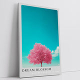 Paul Sinus Leinwandbild 40x60cm Dream Blossom – Blütenzauber, Natur, Romantik, Kirschbaum, Frühling, Harmonie, Pastell, Minimalismus, Träume