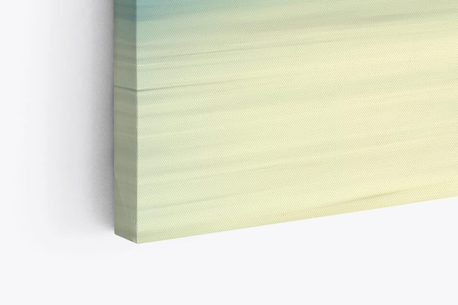 Wandbild 120x80cm Horizont Meer Abstrakt Pastelltöne Kunstvoll Dekorativ